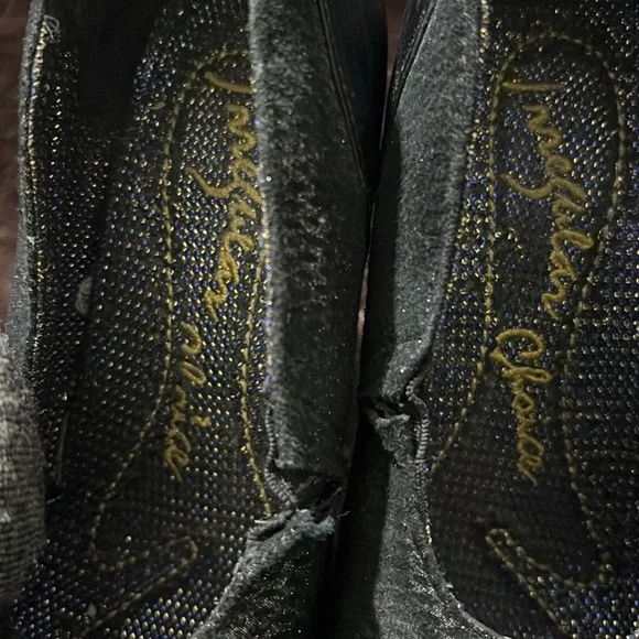 Irregular Choice Black Floral Heels - Picture 8 of 11